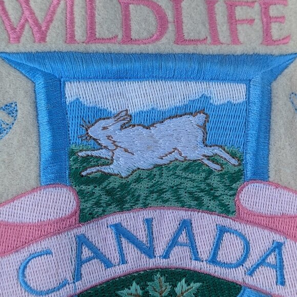 Ice Fire International Vintage Wildlife Canada Pullover sweater - Picture 5 of 11